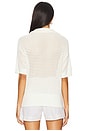 view 3 of 5 Nali Half Zip Knit Top in Egret