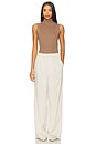 view 4 of 4 Anastasia Rib Knit Tank Top in Ash Taupe