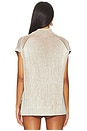 view 3 of 5 Lauren Plated Knit Tank Top in Cocoa Dust