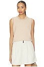 view 1 of 5 Jenson Stitch Knit Tank Top in Light Taupe