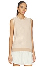view 2 of 5 Jenson Stitch Knit Tank Top in Light Taupe