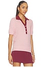 view 2 of 4 TOP DE POLO DE PUNTO WREN in Zephyr Mauve