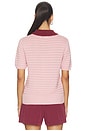 view 3 of 4 TOP DE POLO DE PUNTO WREN in Zephyr Mauve