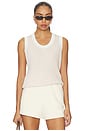 view 1 of 4 CAMISETA DE TIRANTES DE PUNTO ALDCROFT in Snow White