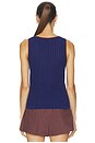 view 3 of 4 Jocey Knit Top in Bright Navy