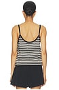 view 3 of 5 Jared Knit Top in Black & Egret