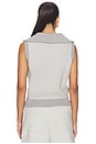 view 3 of 5 Peterson Half Zip Knit Top in Grey Melange