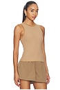 view 2 of 4 RIB KNIT TANK TOP HANSON  in Mid Tan