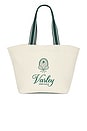 view 1 of 4 Robinson Canvas Club Tote in Ivory & Forest