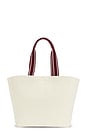 view 2 of 4 Robinson Canvas Club Tote Bag in Ivory & Port