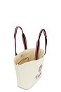 view 4 of 4 Robinson Canvas Club Tote Bag in Ivory & Port