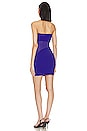 view 3 of 3 Strapless Mini Dress in Violet Blue