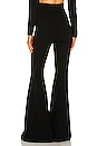 view 3 of 4 Flare Leg Pant in Black