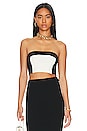 view 1 of 4 Bandeau Top in Black & White