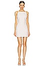 view 1 of 4 Xochi Dress in Off White & Coral