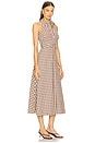 view 2 of 4 Mackey Midi Dress in Light Chickory & Dove
