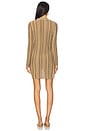 view 3 of 4 Jane Dress in Gold & Bronze