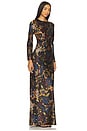 view 2 of 3 Gemma Dress in Black Multi