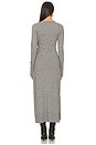 view 3 of 3 SALOMEZ ニットドレス in Medium Heather Grey