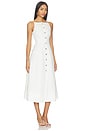 view 2 of 3 Georges Dress in White