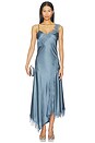 view 1 of 4 Vernon Dress in Blue Steel
