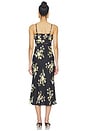 view 4 of 3 Kieren Dress in Black Multi