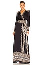 view 1 of 4 VESTIDO BLAISE in Black Multi