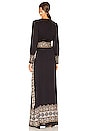 view 3 of 4 VESTIDO BLAISE in Black Multi