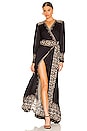 view 4 of 4 VESTIDO BLAISE in Black Multi