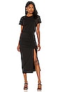 view 1 of 3 VESTIDO MIDI ROMI in Black