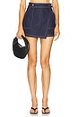 view 1 of 6 Winslet Skort in Indigo Rinse