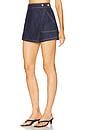 view 3 of 6 Winslet Skort in Indigo Rinse