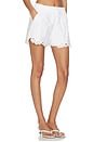 view 2 of 6 Vilvaldi Short With Embroidery in White