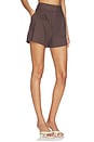 view 2 of 6 Haina Short in Dark Mocha