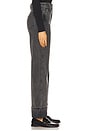 view 3 of 6 Taylor High Rise Wide Leg in Stoned Washed Onyx