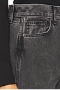 view 6 of 6 Taylor High Rise Wide Leg in Stoned Washed Onyx