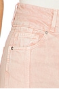 view 6 of 6 SHORTS LARGO NAS PERNAS DE CINTURA ALTA TAYLOR in Stoned Pink Shell