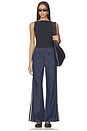 view 5 of 6 TAYLOR 하이라이즈 와이드레그 in Indigo Rinse