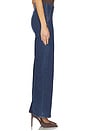 view 3 of 6 Joplin Off-duty High Rise Wide Leg in Bright Blue