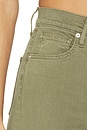 view 6 of 6 Joplin Wide Flare Jeans in Army