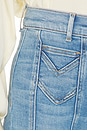view 6 of 6 Beverly High Rise Skinny Flare Jean in Sneak Peek