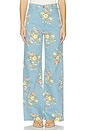 view 1 of 6 Taylor High Rise Wide Leg Jeans in Garden Bouquet