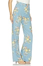 view 2 of 6 Taylor High Rise Wide Leg Jeans in Garden Bouquet