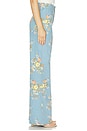 view 3 of 6 Taylor High Rise Wide Leg Jeans in Garden Bouquet