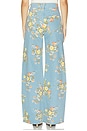 view 4 of 6 Taylor High Rise Wide Leg Jeans in Garden Bouquet