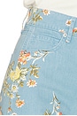 view 6 of 6 Taylor High Rise Wide Leg Jeans in Garden Bouquet