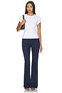 view 5 of 6 Beverly Mid Rise Skinny Flare Jeans in Indigo Rinse