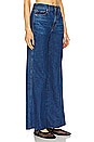 view 2 of 4 Taylor High Rise Wide Leg in Stoned Bright Blue