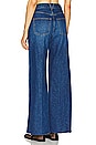 view 3 of 4 Taylor High Rise Wide Leg in Stoned Bright Blue