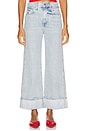 view 1 of 6 Taylor Cropped Wide Pant in Airway Cloud